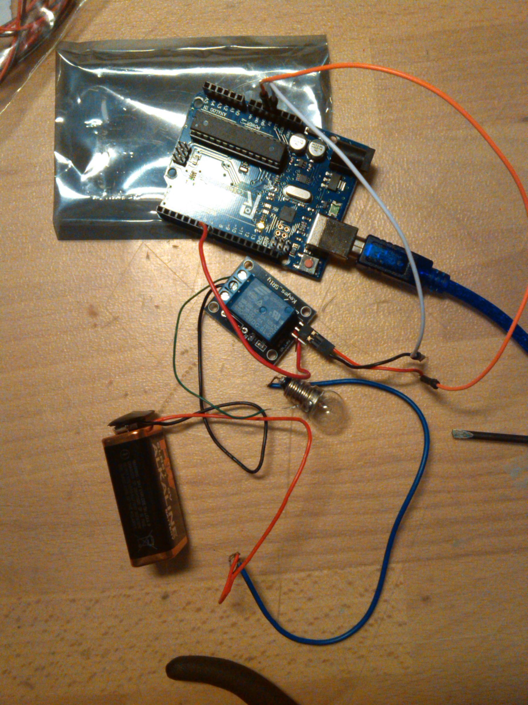 VERY SIMPLY RELAY AND ARDUINO PROJECT - Instructables