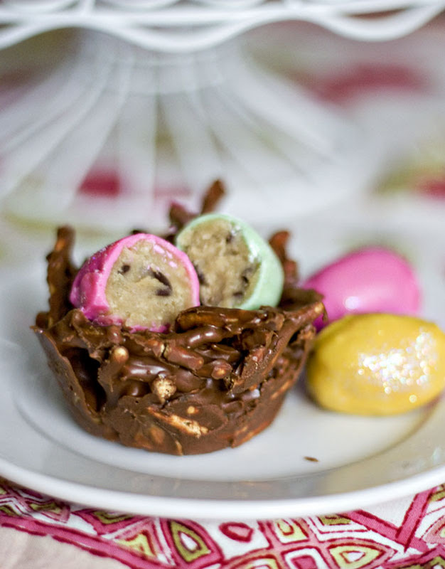 Cookie Dough Eggs and Chocolate Peanut Butter Nests