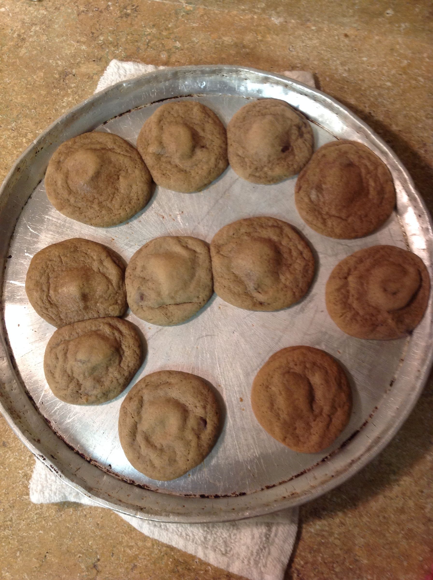 Rolo Stuffed Chocolate Chip Cookies 