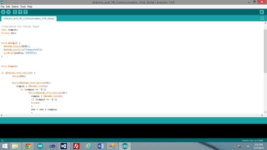 Communicating With Arduino Micro Controller and Computer by Usb With a ...