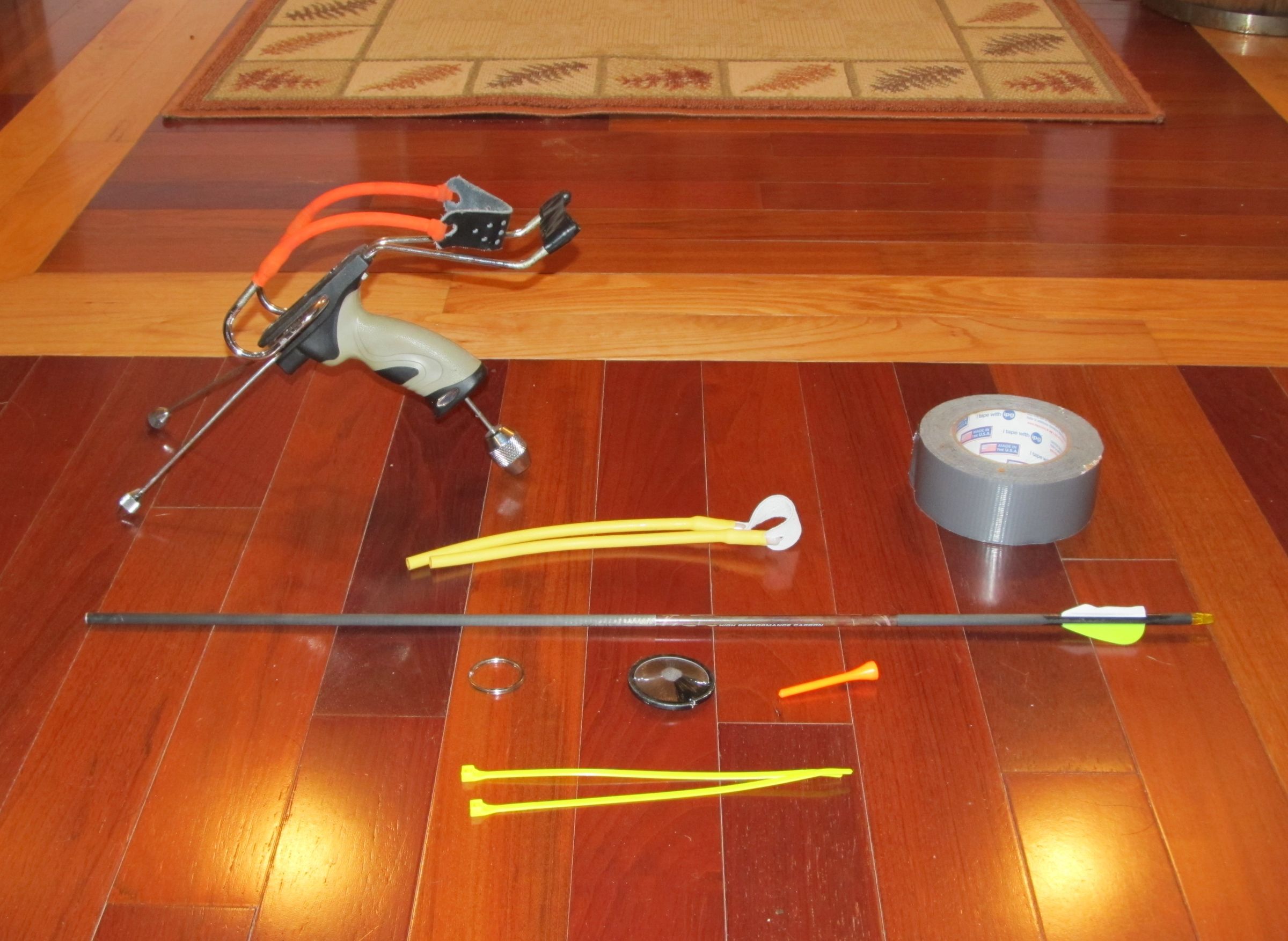 Homemade SlingBow 8 Steps Instructables