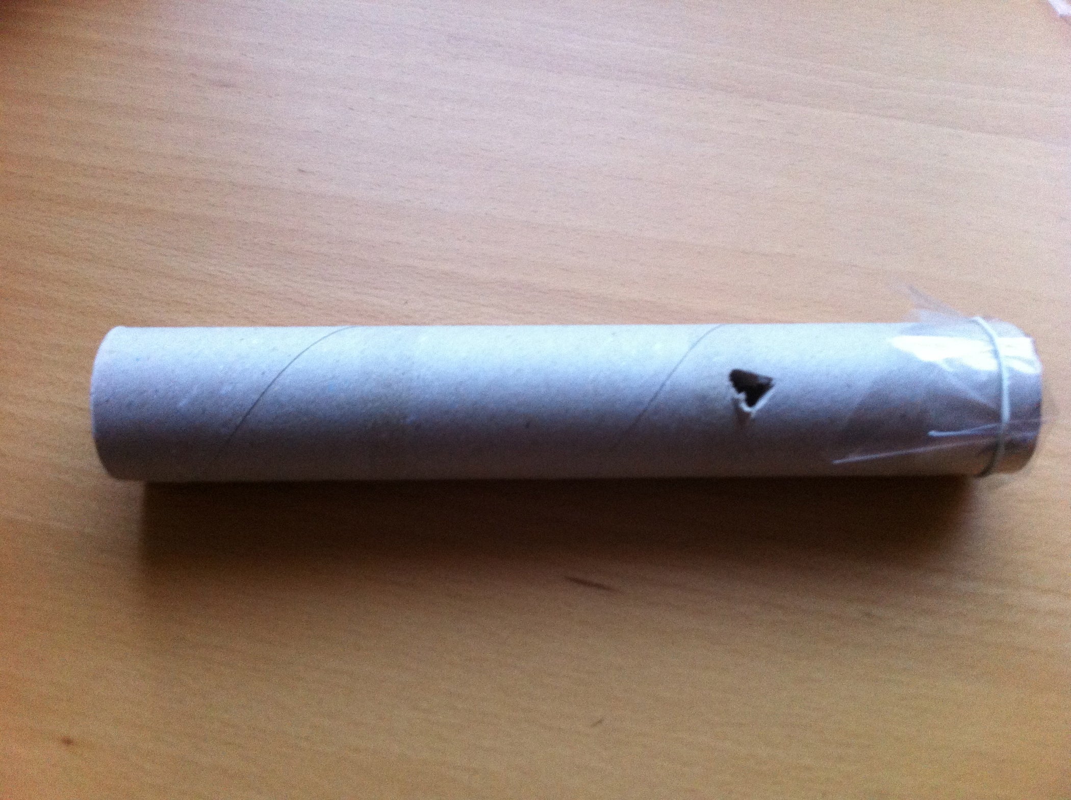 Kazoo DIY With Paper Roll 3 Steps Instructables