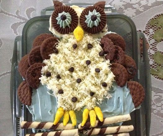 Owl Cupcake 