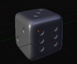 Blender Graphic Design Tutorial- How to Make a Die!