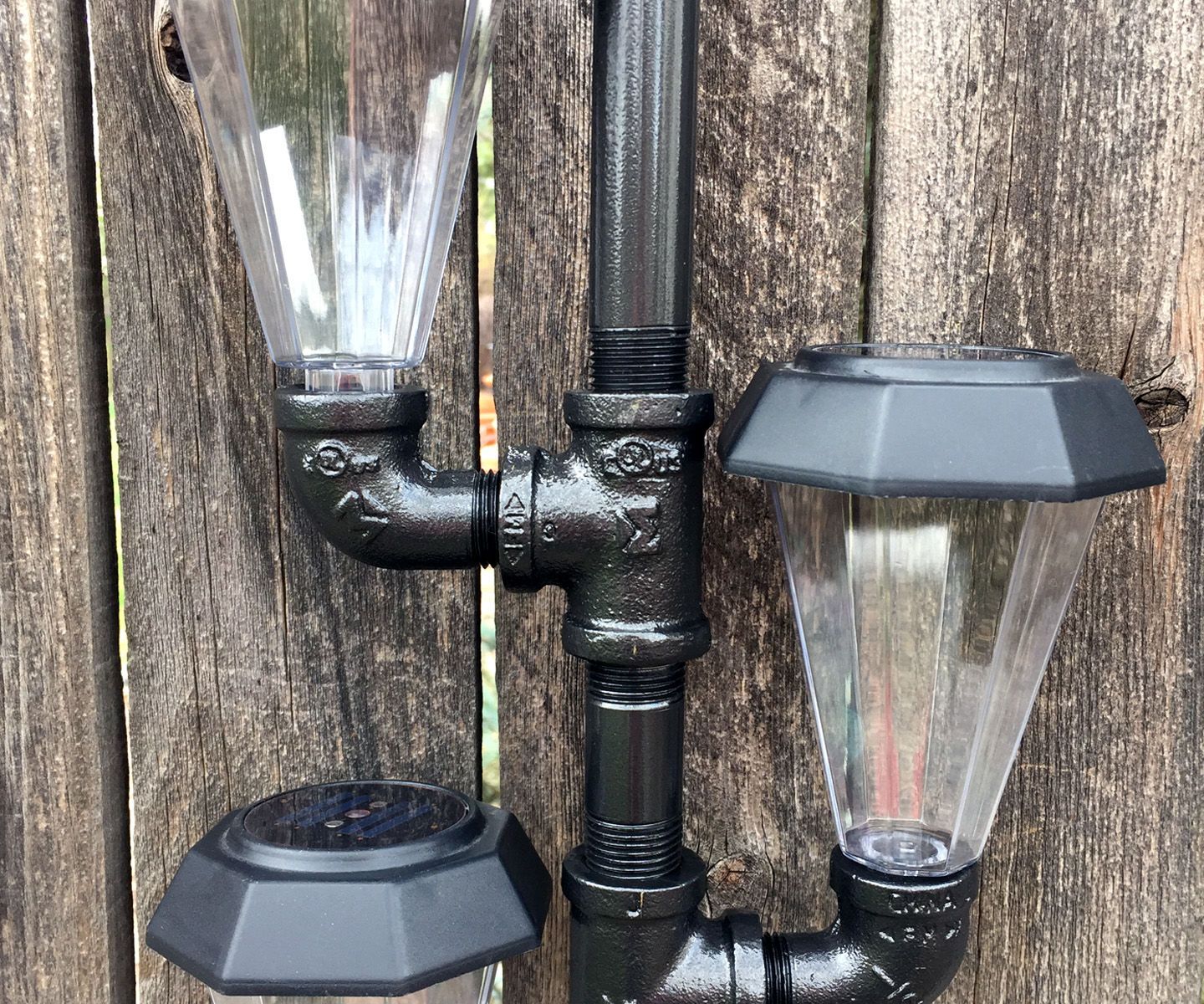 Solar Powered Pipe Light 5 Steps (with Pictures) Instructables