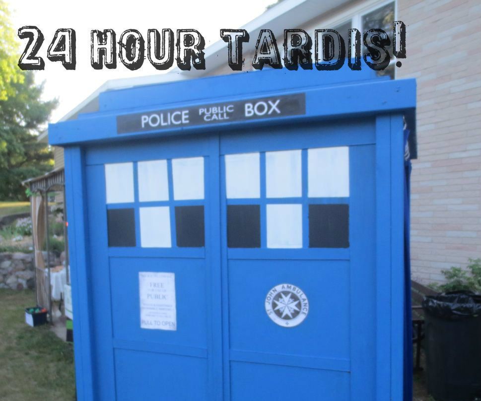 How to build a Tardis photobooth in 24 hours!