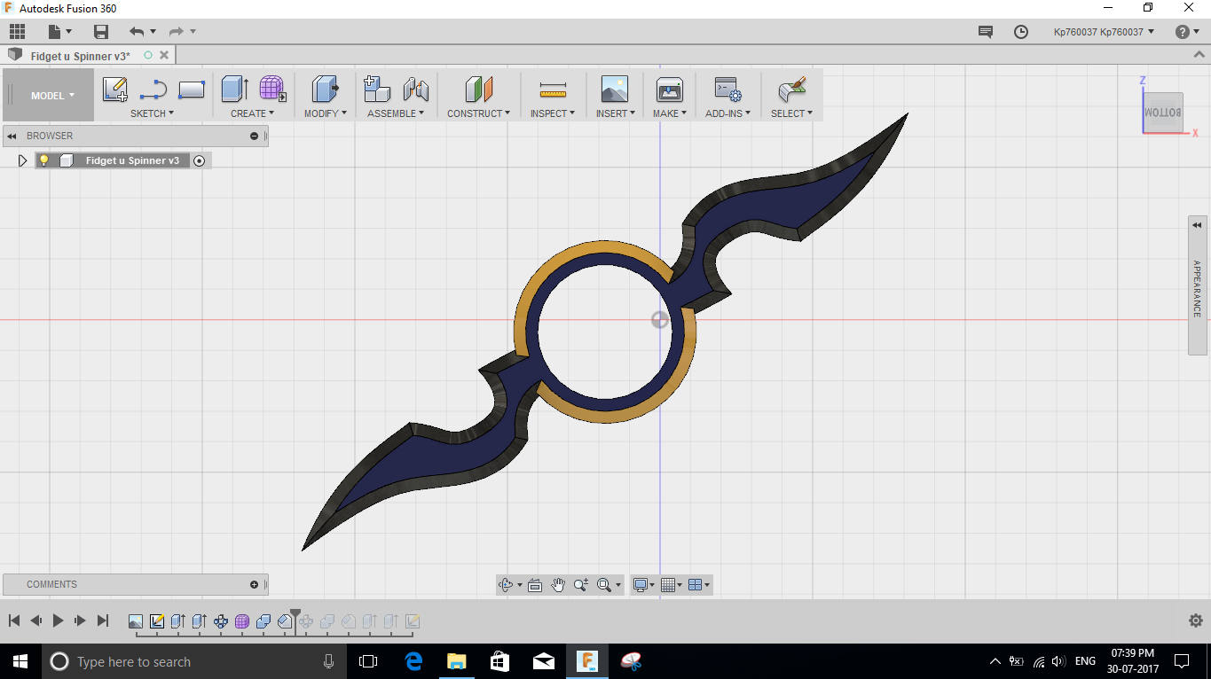 Fidget U Deadly Spinner