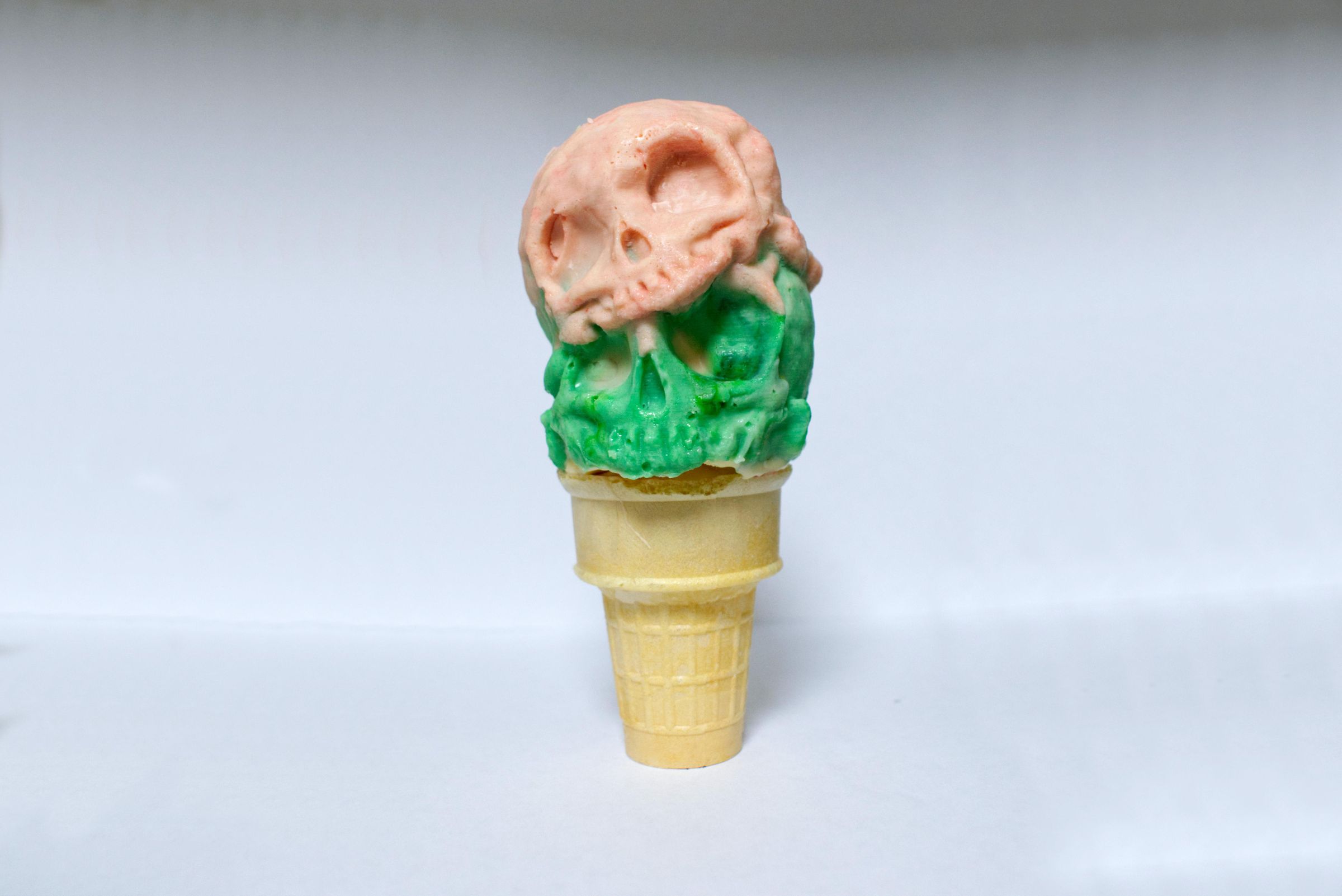 Making of the I-Scream Skull Cone