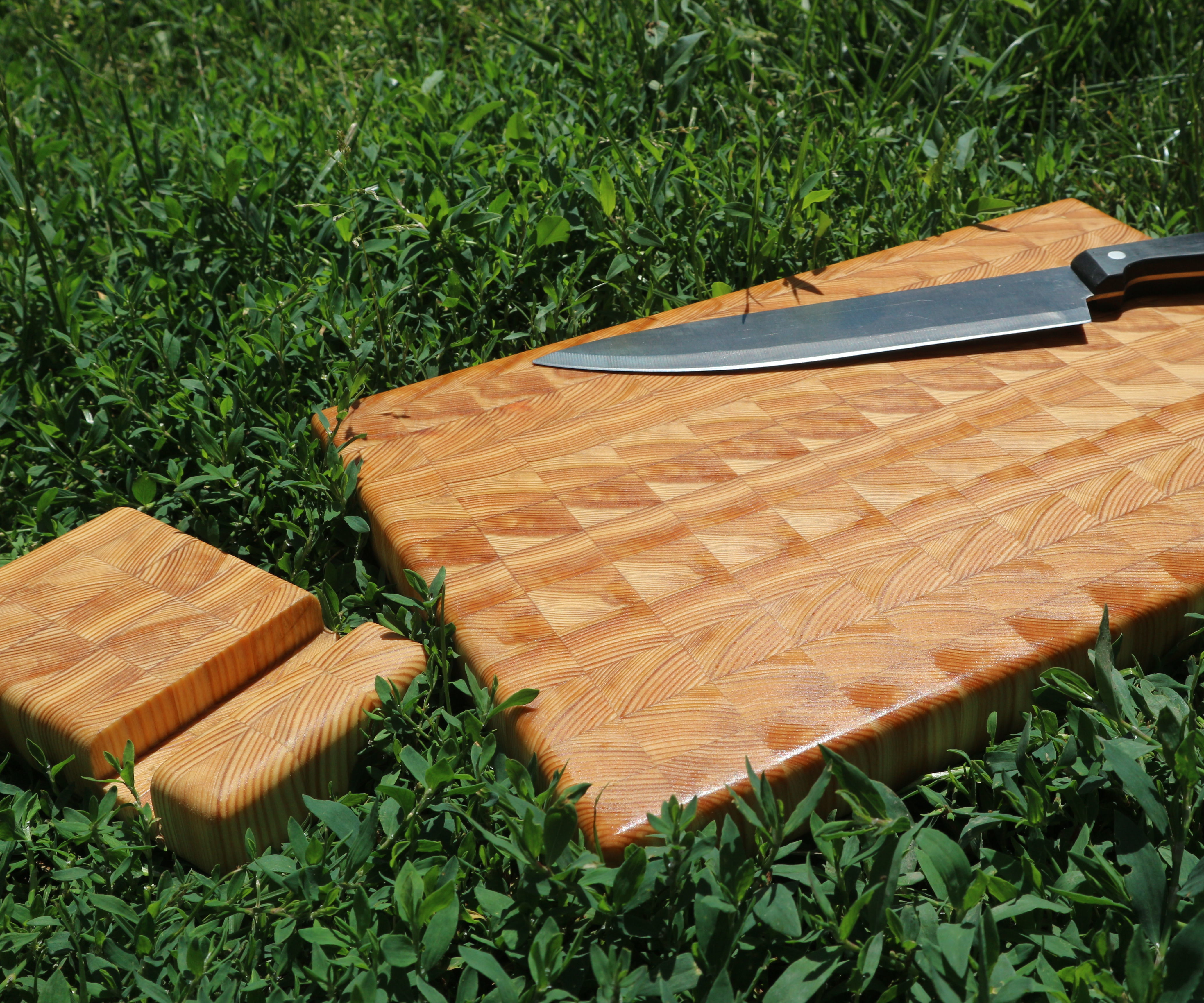 Making an End Grain Cutting Board With Matching Phone / Tablet Stand