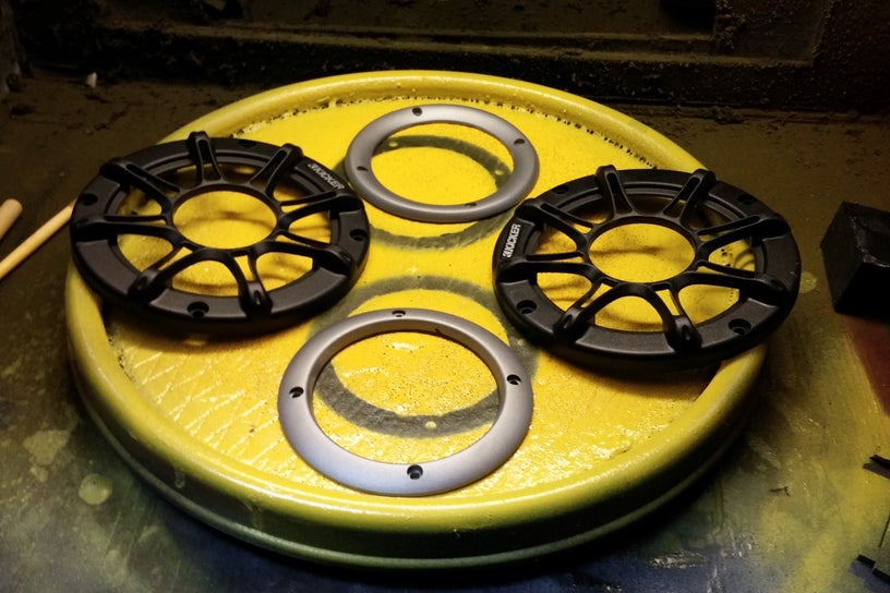 Paint and Mount Speakers and Faceplates