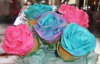 Rose Cupcake Bouquet