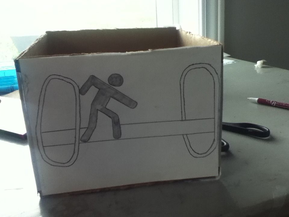 Portal Tissue Box