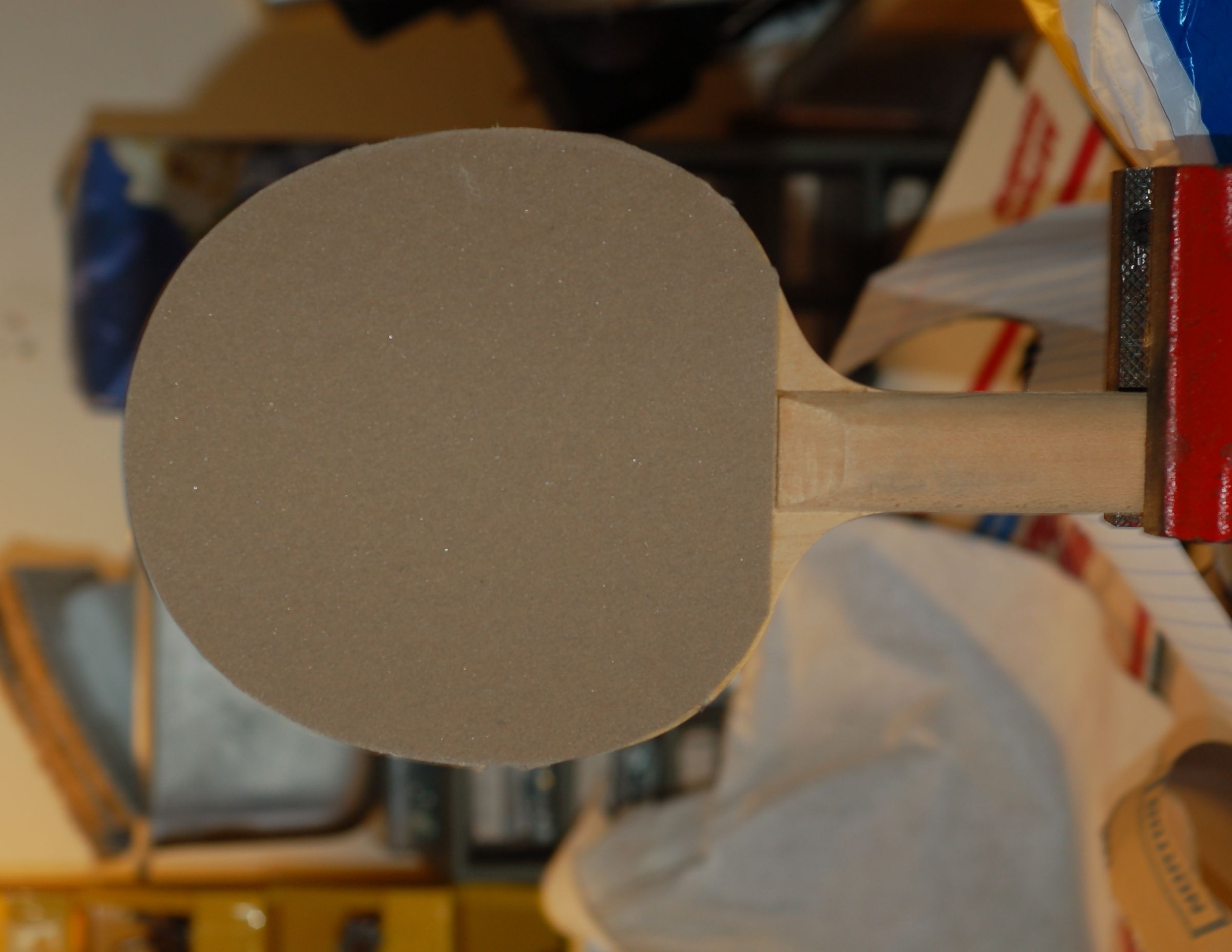 Resurface a Ping Pong Paddle!