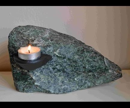 How to Make a Stone Candle Holder