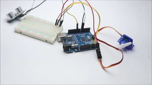 Arduino Distance Measuring Device in a Easy Way : 5 Steps (with ...