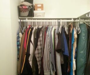 Apartment Closet Makeover (A How To)