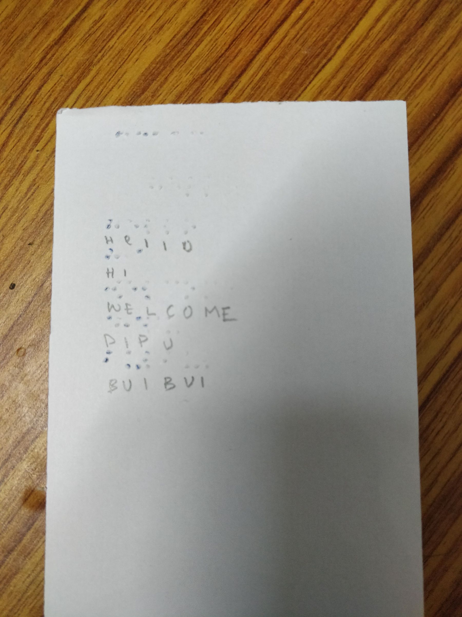 Simple Braille Writer (Speech to Braille) : 8 Steps (with Pictures ...