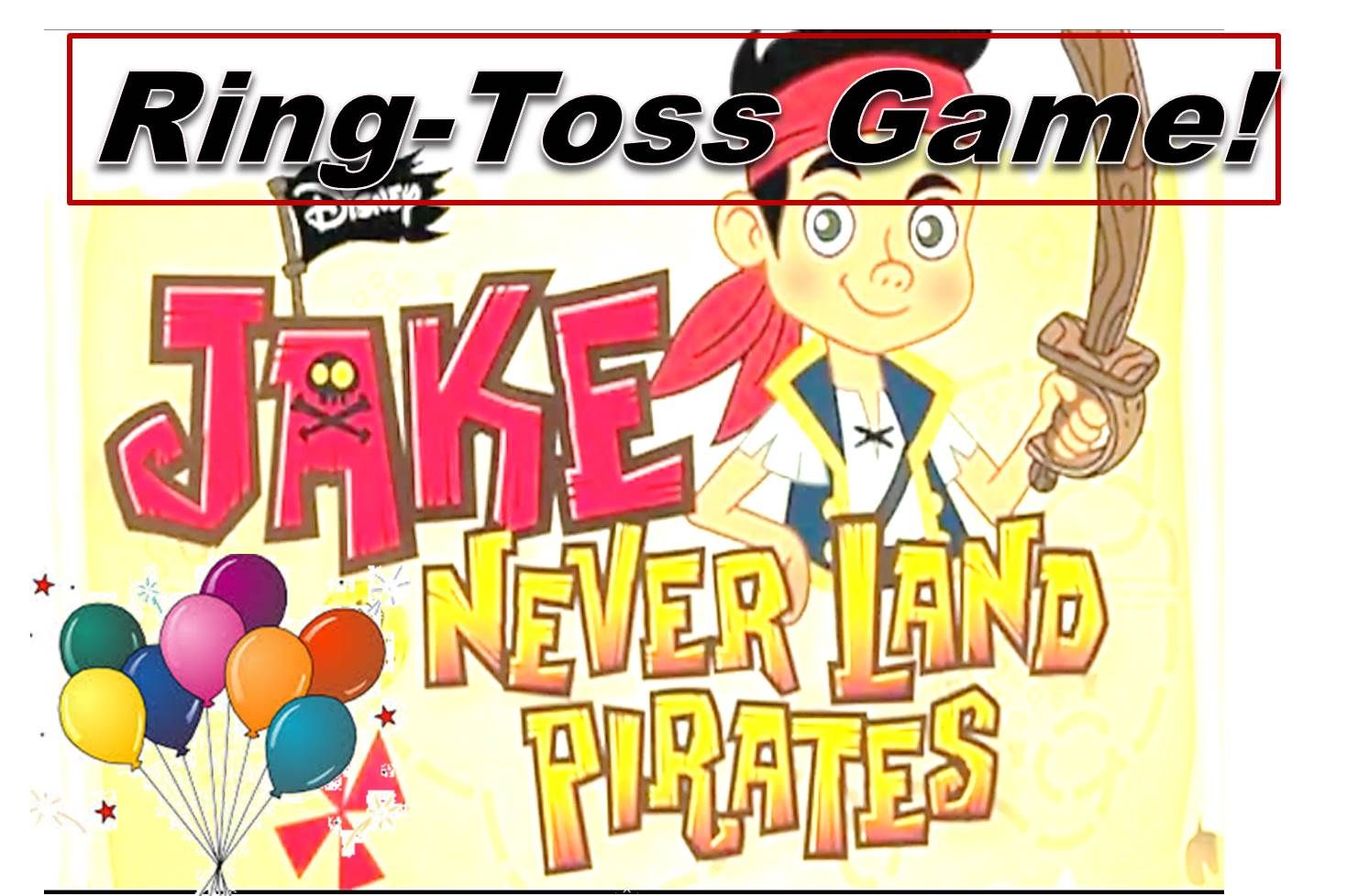 Pirate Ring-Toss Game