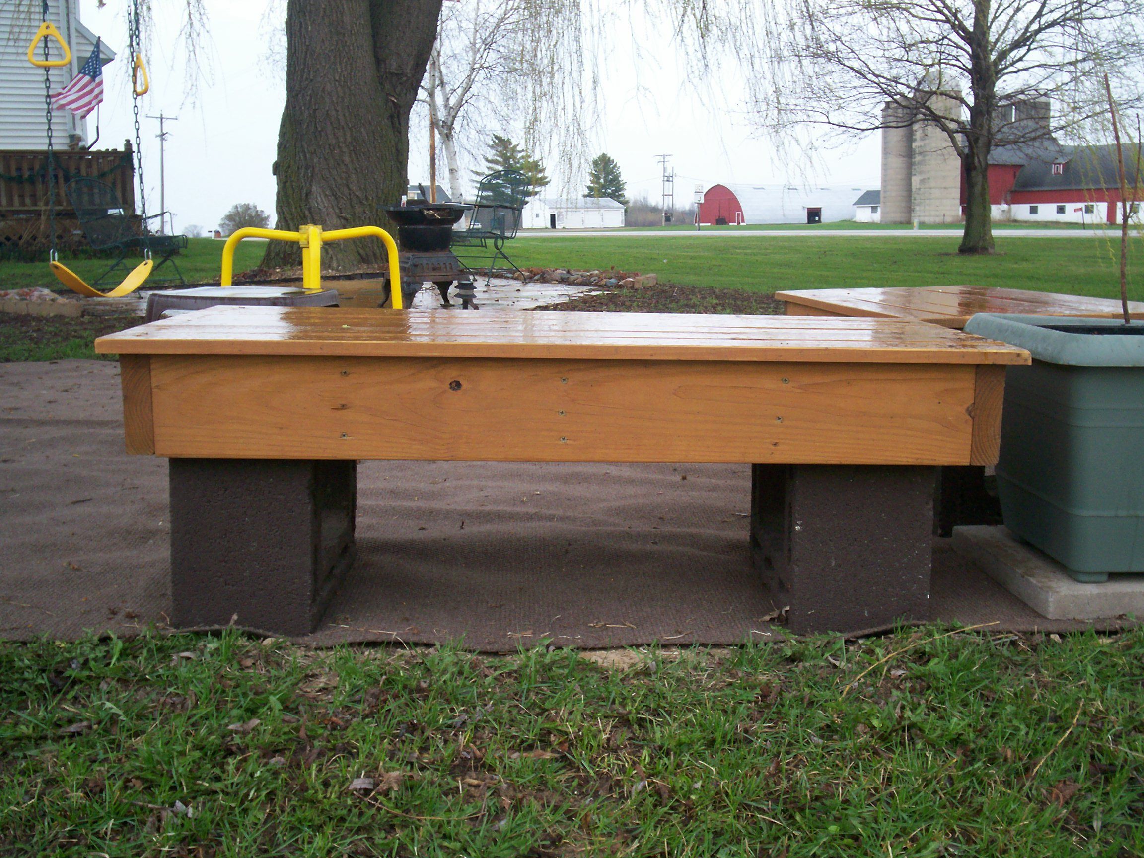 CHIMNEY BLOCK BENCHES