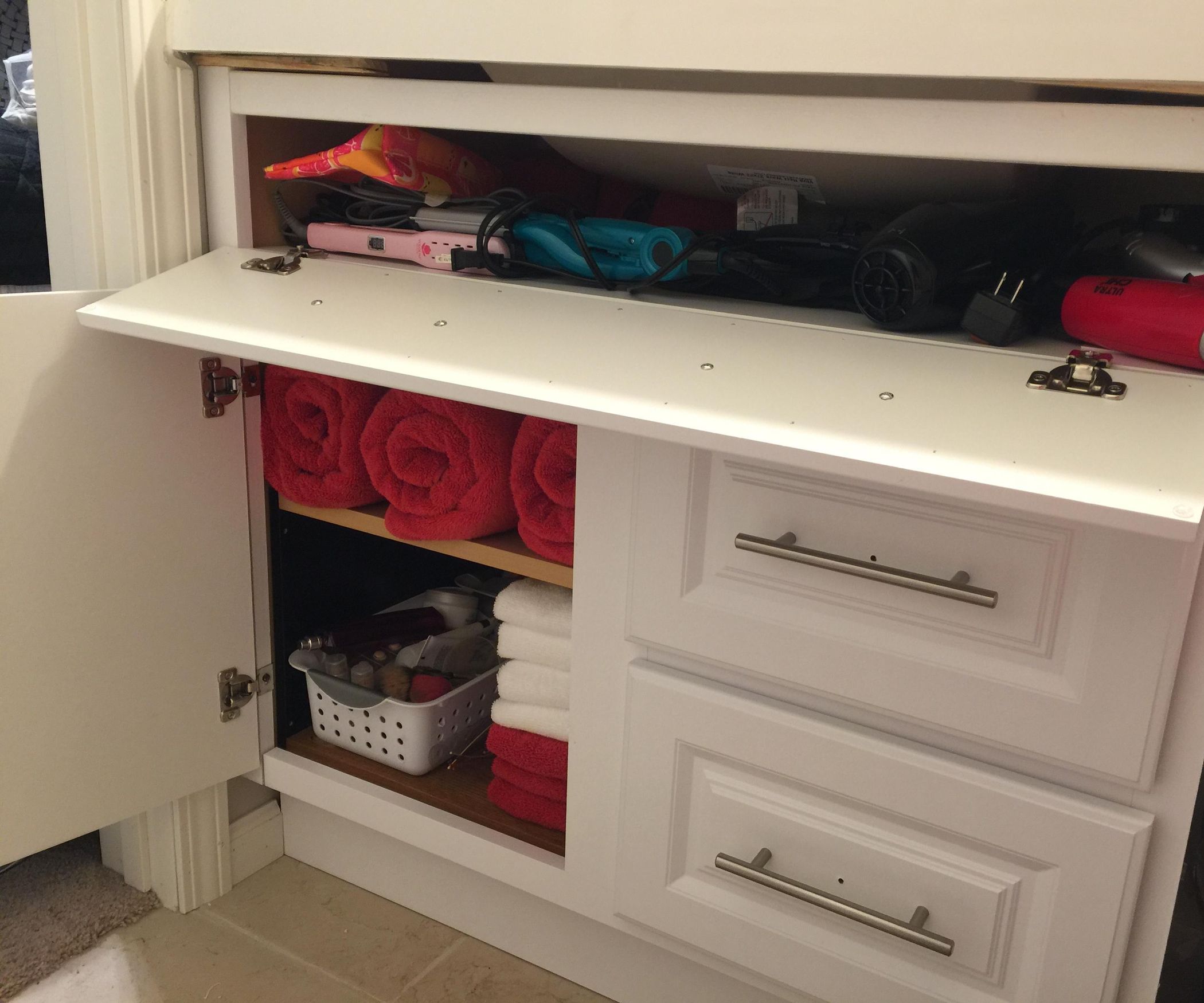 Adding Storage to Bathroom Vanity 11 Steps Instructables