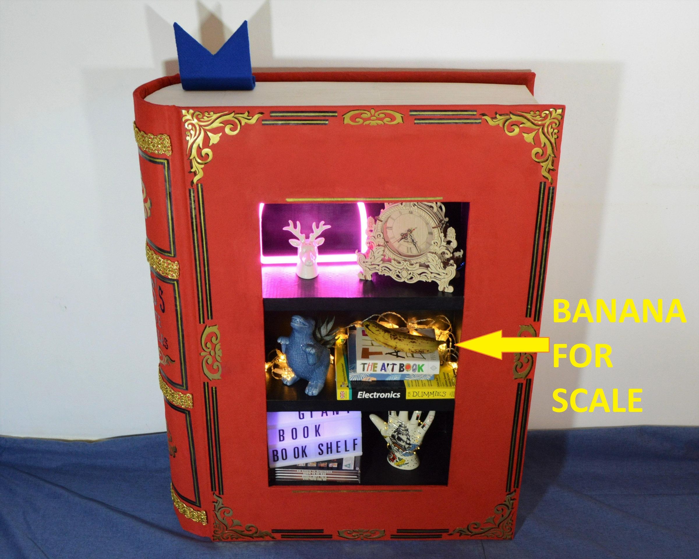 Giant Book Bookcase (Made Entirely Out of Cardboard) 14 Steps (with