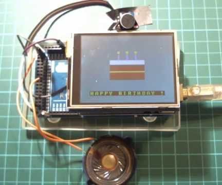 Arduino Birthday Cake