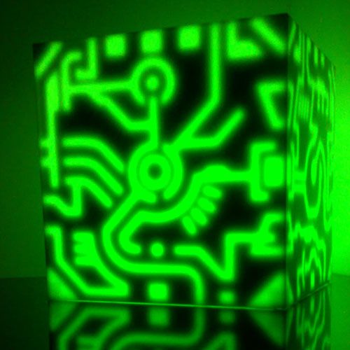 How to Make a TRON Style Lamp: the MADYLIGHT : 18 Steps (with Pictures) - Instructables