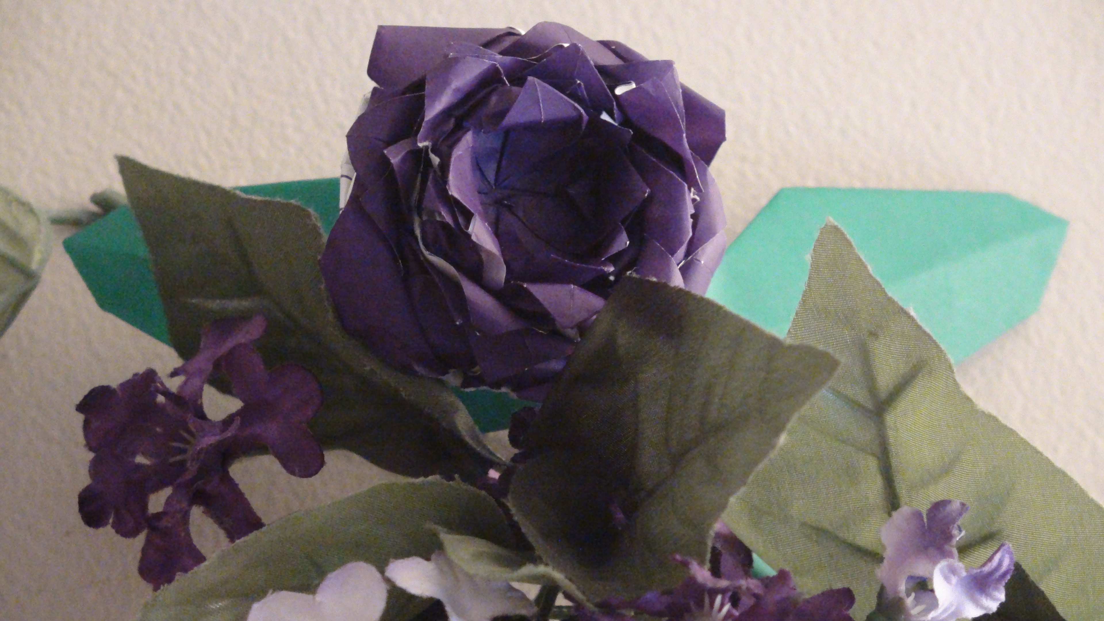 How to Make an Easy Origami Modular Rose!