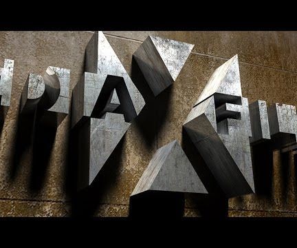 Create a 3-D, Cinematic, Movie Title Design in Photoshop