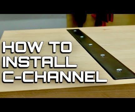 C Channel in Table Tops and Desk Tops