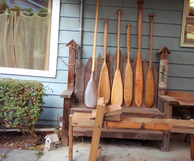 Driftwood Canoe Paddle Connect With the Past.