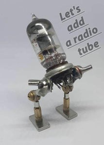 Assembling the Leg From Galvanized Clamps and Brass Posts