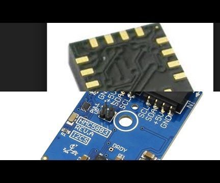 Magnetic Field Measurement Using HMC5883 and Particle Photon