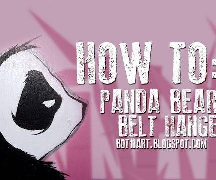 HOW TO: Panda Belt Hanger