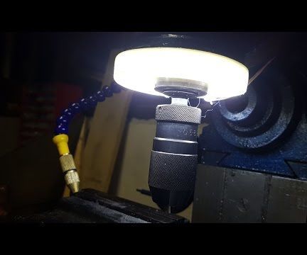 Simple LED Ring Light for a Mill/drill