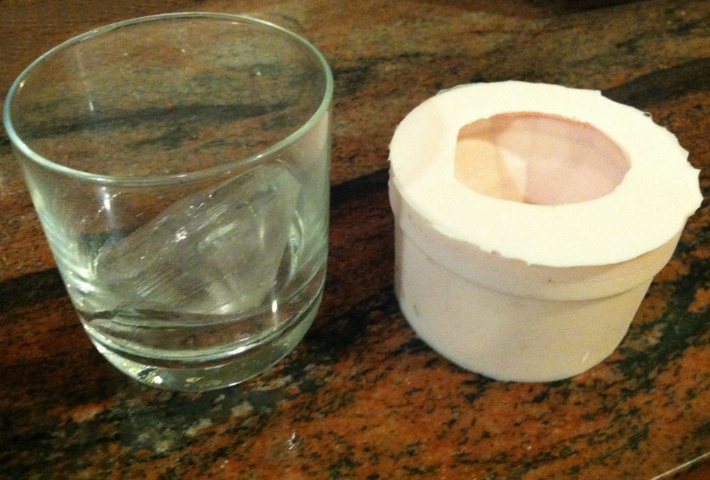 Ice Crystals: Food-Safe Molds from a 3D Printed Object