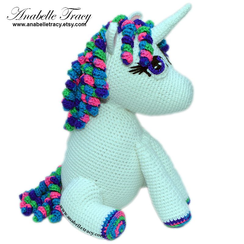 Crochet Unicorn : 4 Steps - Instructables