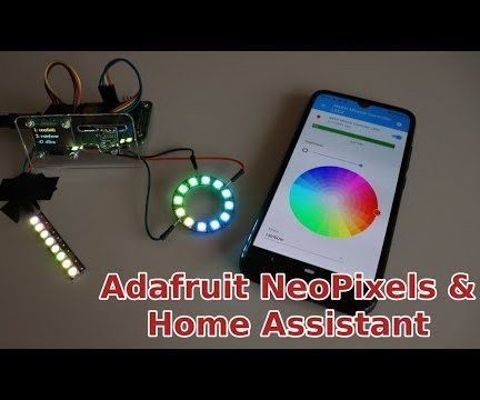 Use Adafruit NeoPixels With Home Assistant