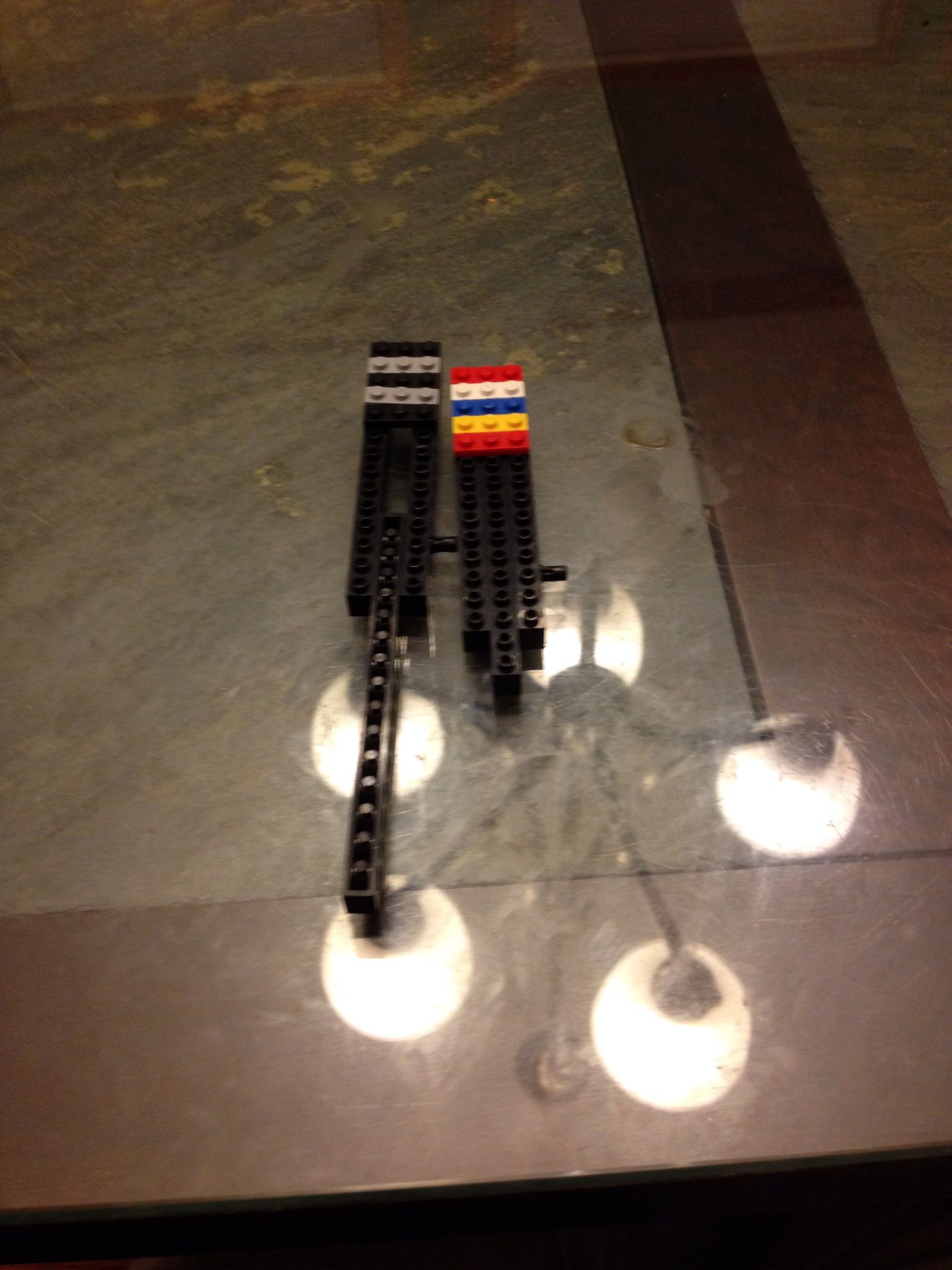 Foldable Lego Butterfly Knife 4 Steps Instructables