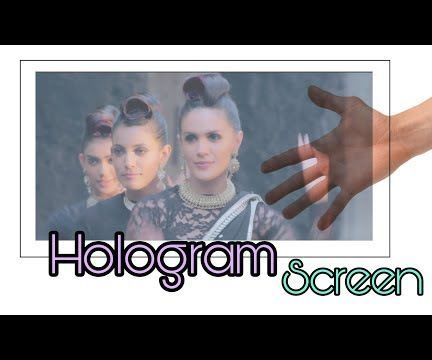 Hologram Screen or Display || Easy || Simple || 3D View
