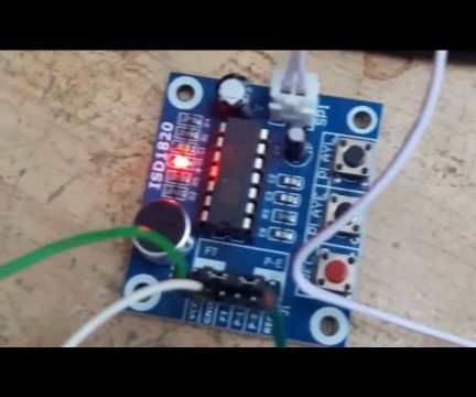 Arduino Uno Door Magnetic Sensor and Recording Module 