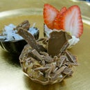 Decadent Chocolate Truffle Dessert Shells