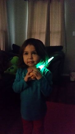 $2 dollar lightsaber!!