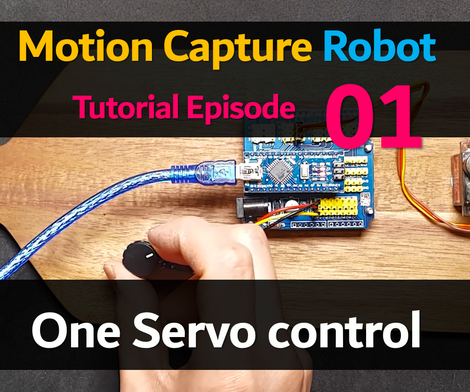 Control 1 Servo Motor Using 1 Potentiometer (Humanoid Robot EP 01)