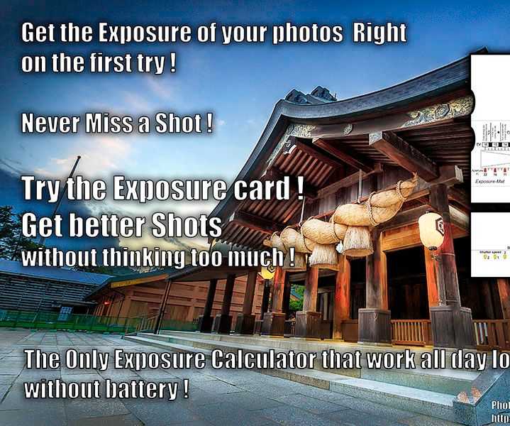 Photo Exposure Made Easy, Sunny 16 Rule and MORE !