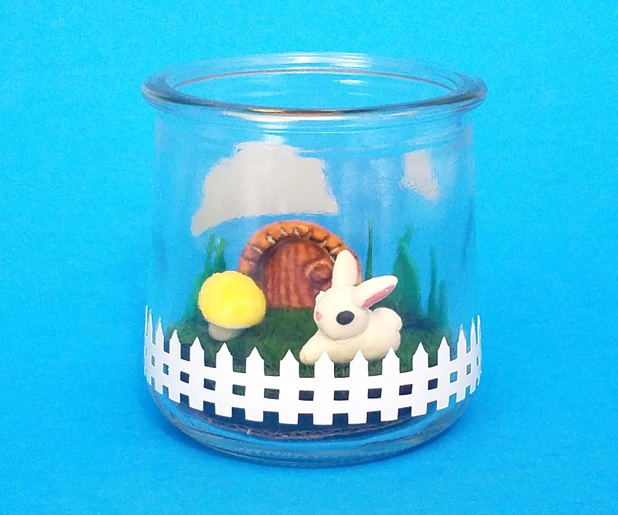 Fairy Garden in a Jar