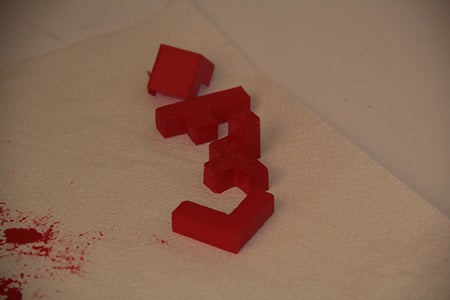 3D Printed Tetris Cube