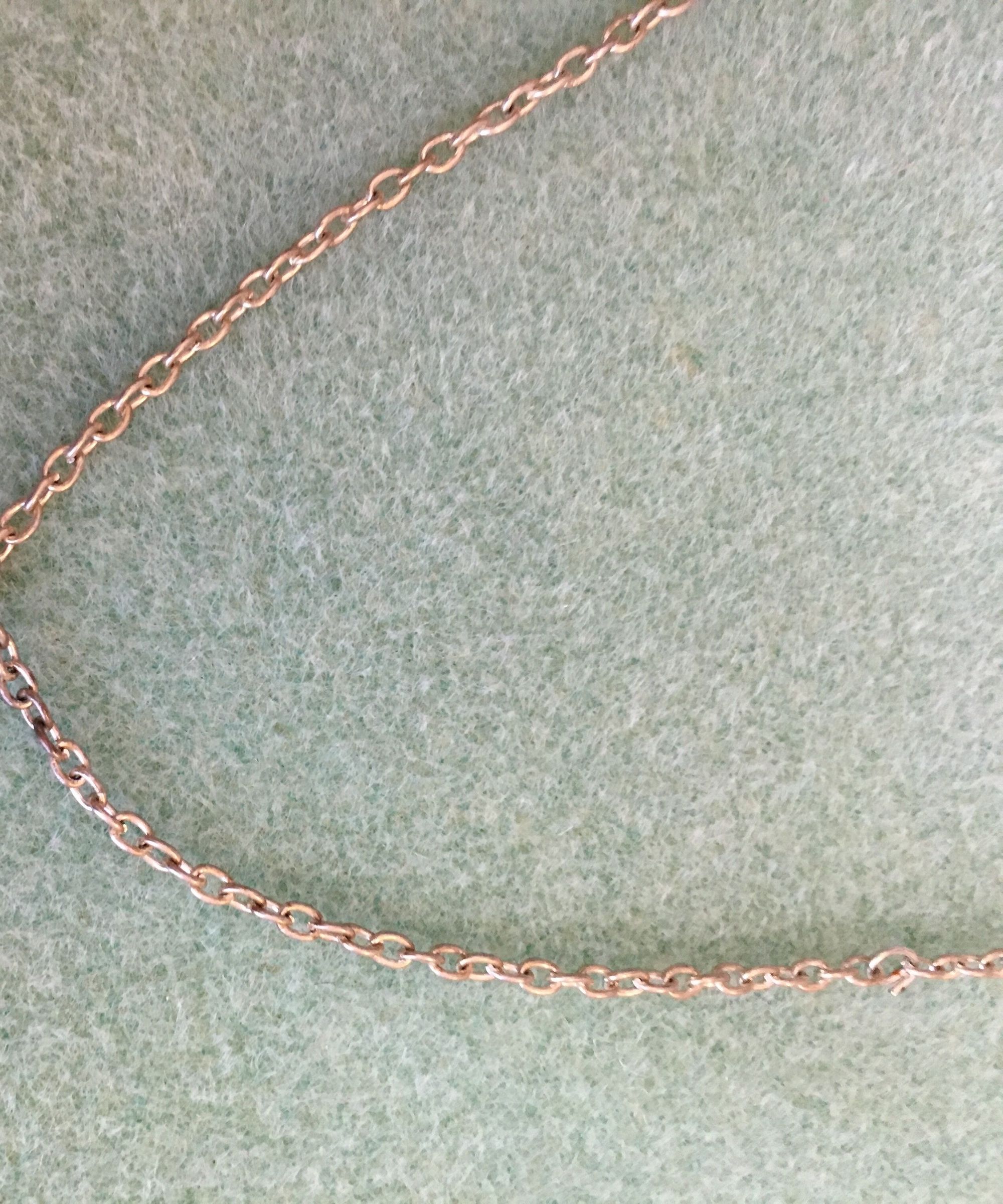 Easy Small Hoop Necklace