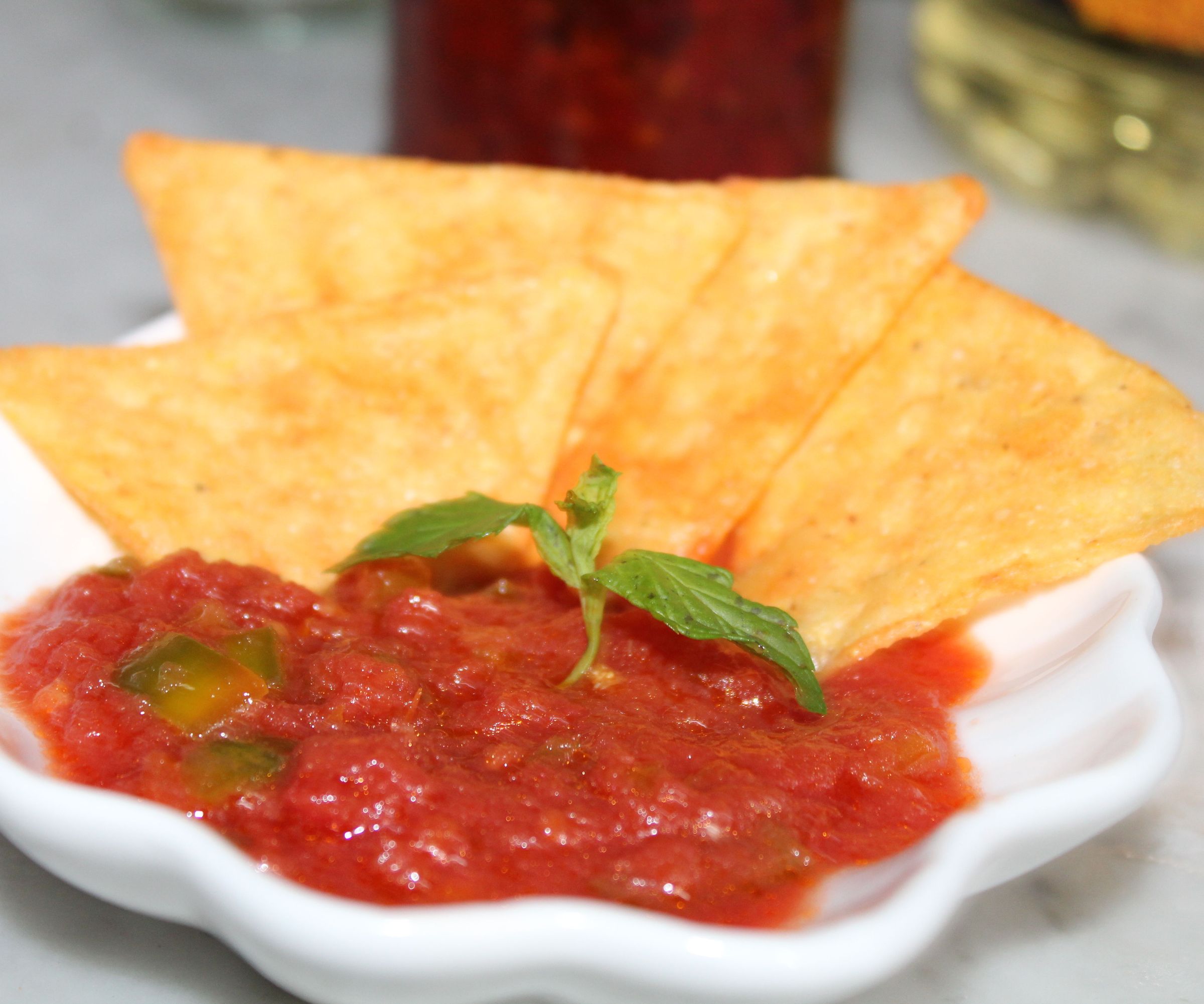 Nachos Spicy Sauce