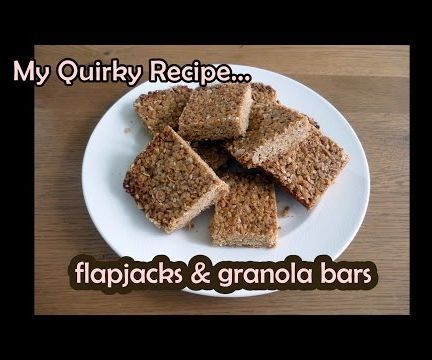 Flapjacks & Granola Bars - "no Washing Up" Easy Recipe